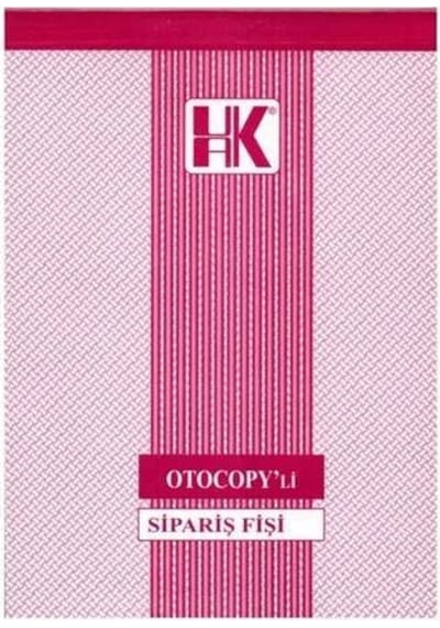 Ulaş Sipariş Fişi 2- 50 Otokopili 12Li Paket