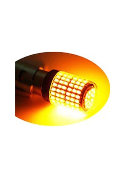 12v 93 144 Led - Tek Duy - Şeffaf Turuncu Ampul