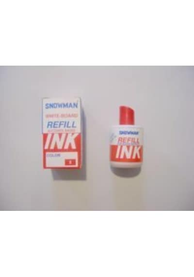 Snowman Bn-1A Tahta Kalem Mürekkebi 30Cc Kırmızı