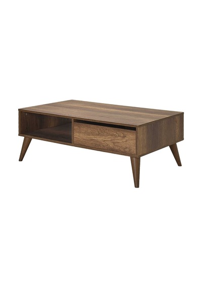 Dikdörtgen Orta Sehpa-koyu Ceviz Oslo Ceviz 110x42x65 Cm Gxyxd
