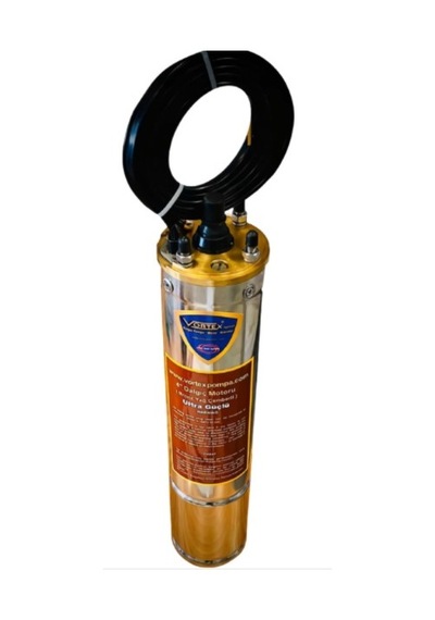 4” Vortex 3 Hp 2.2 Kw 380V Bronz Yağ Çemberli Dalgıç Motor