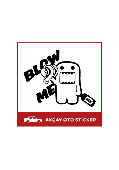 Blow Me Nos Sticker Blow Me Nos Oto Sticker Araba Sticker