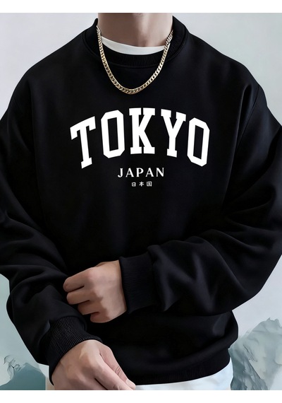 Startmore Startmoretokyo Japonya Mektup Baskılı Kapüşonlu Üstler Erkek Yumuşak Moda Giysileri Spor Polar Sokak G Siyah