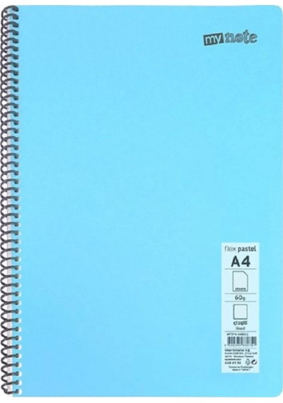 Defter Okul Defteri Spiralli Telli Pp Kapak A4 1 Adet Farklı Renklerde - 120 Sayfa Çizgili 1 Adet Çok Renkli Defter Okul Defteri Spiralli Telli Pp Kapak A4 1 Adet Farklı Renklerde - 120 Sayfa Çizgili 1 Adet Çok Renkli