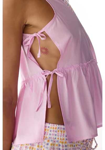 Penti Lila Flora Atlet Pijama Üstü