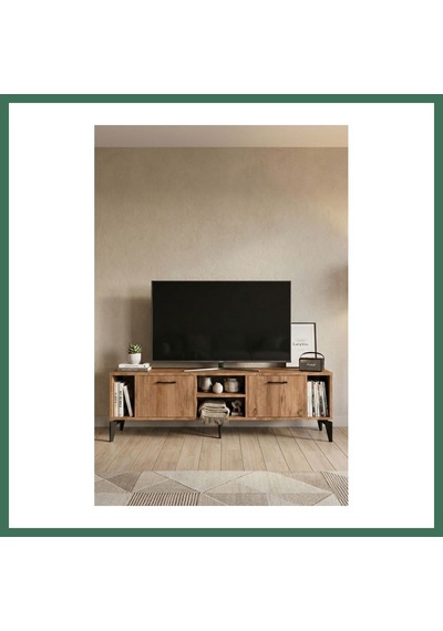 En-cag Linya Tv Sehpası Çok Renkli 160x35 Cm Bss En-cag Linya Tv Sehpası Çok Renkli 160x35 Cm Bss