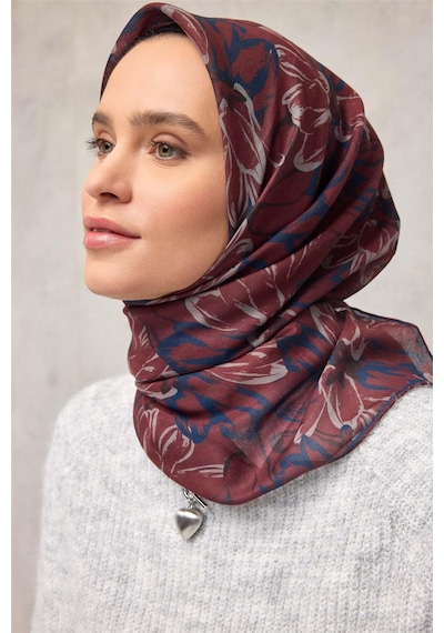 Silk Home Pamuk Polyester Eşarp Kiremit-bordo Taş Lacivert Siyah Botanik Desenli Soft Dokulu Tok Duruşlu 90x90 Çok Renkli Silk Home Pamuk Polyester Eşarp Kiremit-bordo Taş Lacivert Siyah Botanik Desenli Soft Dokulu Tok Duruşlu 90x90 Çok Renkli