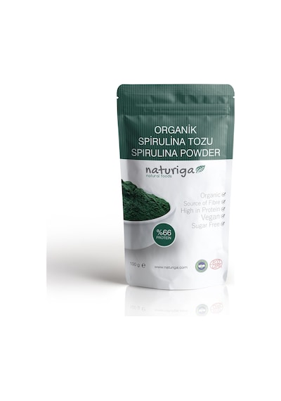 Naturiga Organik Spirulina Tozu 100gr-733