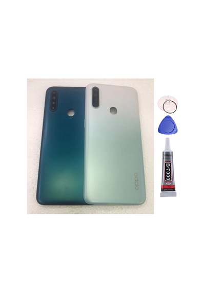 Oppo A31 Mavi Arka Kapak Batarya Kapağı Pil Kapağı Yapışkan Ve Sökme Aparatıyla Beraber Full Set Mavi