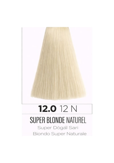 Dna Saç Boyası Kalıcı Krem Boya Yoğun Pigment & Parlaklık 12.0 Süper Naturel Sarı 100ml