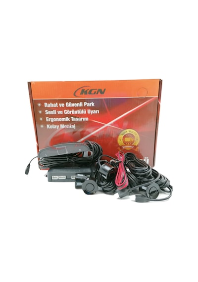 Dijital Ekranlı Siyah Park Sensörü 22mm Soketli