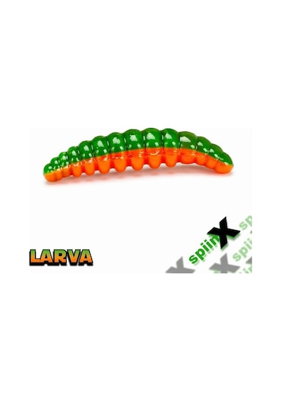 Spıınx Larva Silikon Yem 35mm 14lü Peynir Aromalı Renk: Cıtrus 54