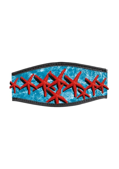 BestDivers Maske Arkalığı CORAL Neopren Velkrolu Çok Renkli