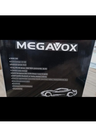 Megavox Mgx 903 2-32 9" Anroıd Medıa Player Ekran