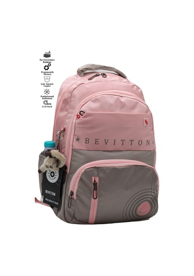 Bvt-34400 Okul Çantası Suya Dayanıklı Kumaş Unisex Pudra-vizon Okul Sırt Çantası Pudra-vizon Vizon - Pudra Vizon - Pudra Bvt-34400 Okul Çantası Suya Dayanıklı Kumaş Unisex Pudra-vizon Okul Sırt Çantası Pudra-vizon Vizon - Pudra Vizon - Pudra