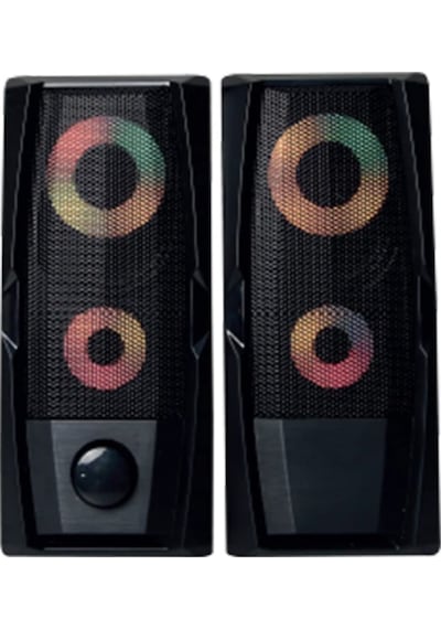 Rampage Rms-x9 2.0 Rgb Işıklı Multimedia 5v 30db Gaming Oyuncu Speaker