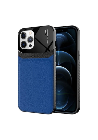 Apple Uyumlu iPhone 12 Pro Max Kilif ?Deri Görünümlü Emiks Kapak 498705184