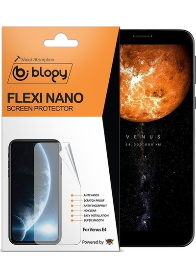 Blogy Venus E4 İle Uyumlu Flexi Nano Ekran Koruyucu