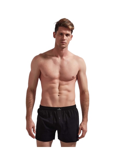Josejuan Erkek Boxer Örme Penye 1120-Siyah