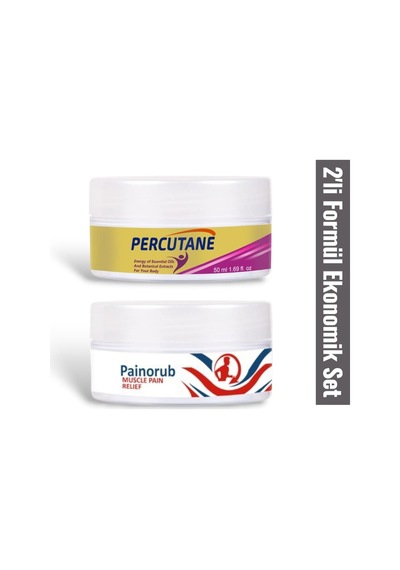 Percutane Ağrı Yönetimi Için Etkili Bakım Kremi 50 Ml + Painorub Muscle Paine-relief Cream 50 Ml