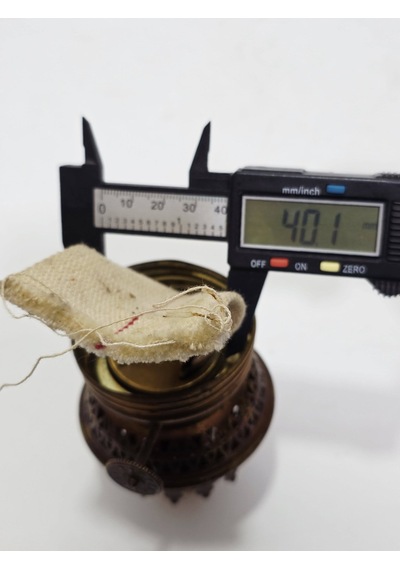 Antika Gaz Lambası Mekanizma Başlığı 037 Altın