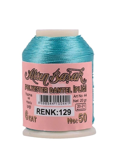 Hubrendy Tedarik 3 Adet Altınbaşak Oya Ve Dantel İpi 20 Gr - Royaleks - No: 397 - 020 - 129