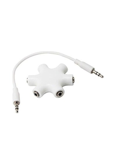 5 Li Kulaklık Çoğaltıcı 5 Port Aux Çoklayıcı 5 Port Stereo Çağoltıcı 1 Giriş 5 Çıkış Kulaklık Çoklayıcı