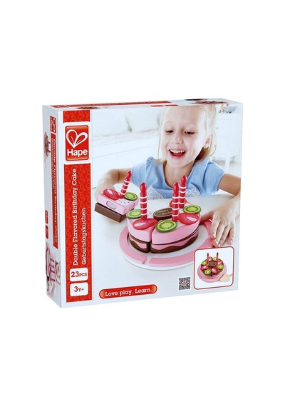 Hape Çift Aromalı Oyuncak Doğum Günü Pastası