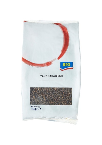 Aro Tane Karabiber 1 Kg - Keskin Aroma Ve Taze Baharat Tarı