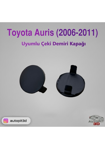Toyota Auris 2006 2011 Uyumlu Ön Tampon Çeki Demiri Kapağı