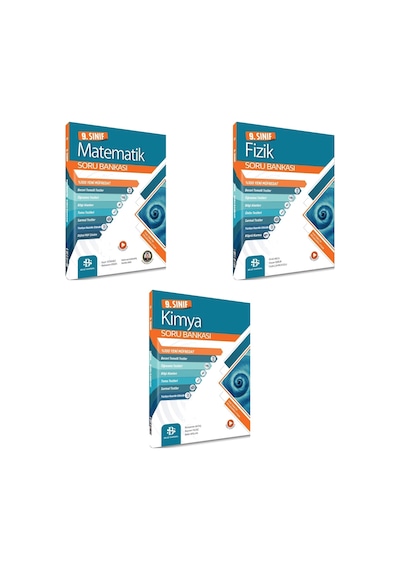 Bilgi Sarmal 9.sınıf Matematik-fizik-kimya Soru Bankası Set 3 Kitap