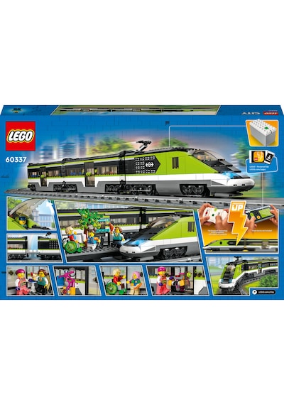 LEGO® City Ekspres Yolcu Treni 60337 7+ Yaratıcı Oyuncak Yapım Seti - 764 Parça