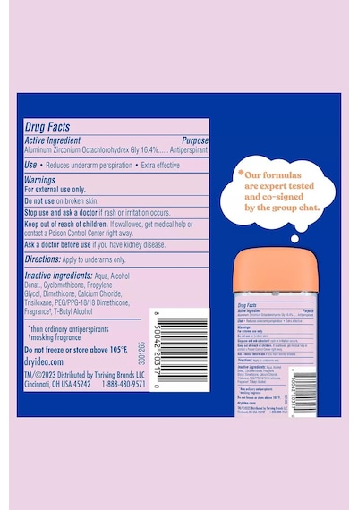 Dry Idea Unscented 72H Kadın Stick Deodorant 85 G