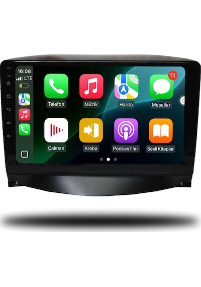 Carplayer Peugeot 206+ 2006-2012 Uyumlu Android Multimedya 6gb Ram 64gb Hafıza