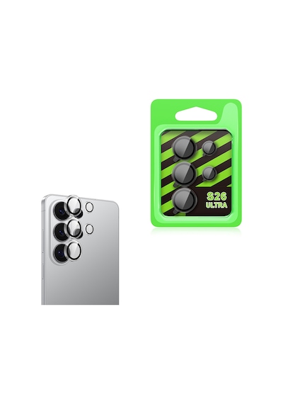 Vendas Samsung Uyumlu Galaxy S26 Ultra Zore Cl-07 Kamera Lens Koruyucu Şeffaf