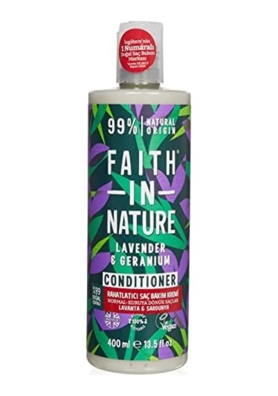 Faıth In Nature %99 Doğal Rahatlatıcı Saç Bakım Kremi Normal & Kuruya Dönük Saçlar İçin Lavanta & Sardunya, 400 Ml 13808972