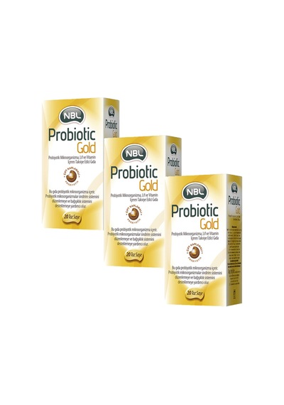 Nbl Probiotic Gold 20 Saşe X 3 Adet