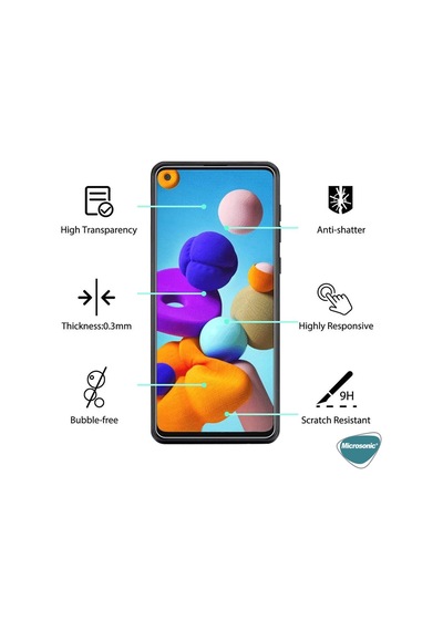 Microsonic Realme 10 4G Tempered Glass Cam Ekran Koruyucu
