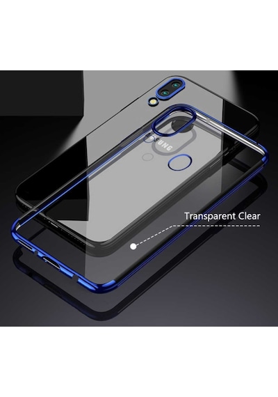 Samsung Galaxy Uyumlu M20 Köseleri Renkli Seffaf Kamera Korumali Kilif 434332417