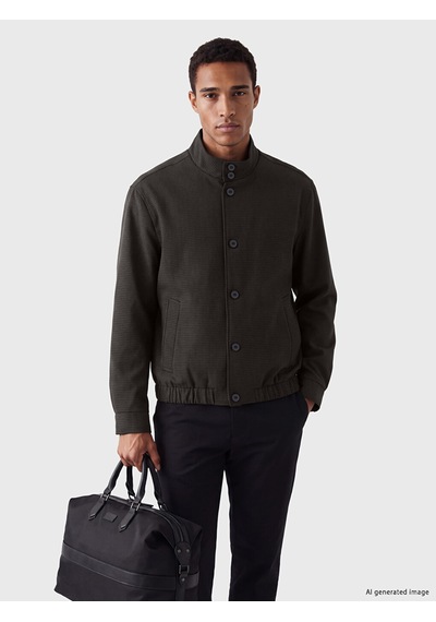 Lcw Vision Kahverengi Regular Fit Dik Yaka Erkek Ceket