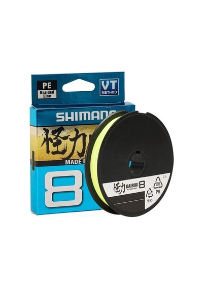 Shimano Kairiki 8 300m İp Misina 0,190mm 12kg Sarı