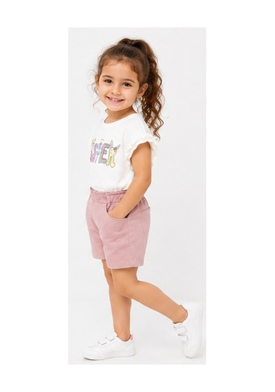 İrem Çocuk Giyim Kız Çocuk Kolları Fırfırlı Sister Yazılı Şortun Beli Lastikli Cepli Ekru Renk Kısa Kollu Takım Ekru İrem Çocuk Giyim Kız Çocuk Kolları Fırfırlı Sister Yazılı Şortun Beli Lastikli Cepli Ekru Renk Kısa Kollu Takım Ekru