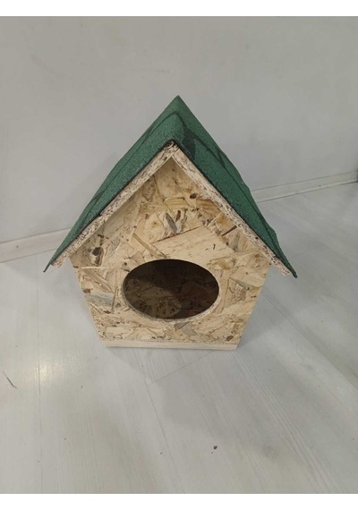 Kardemir Kedi Kulübesi Çatılı