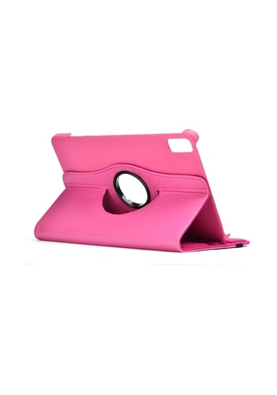 Uyumlu Matepad 10.4 Inç Kılıf 360 Dönebilen Deri Leather New Style Cover Case R18651-pembe