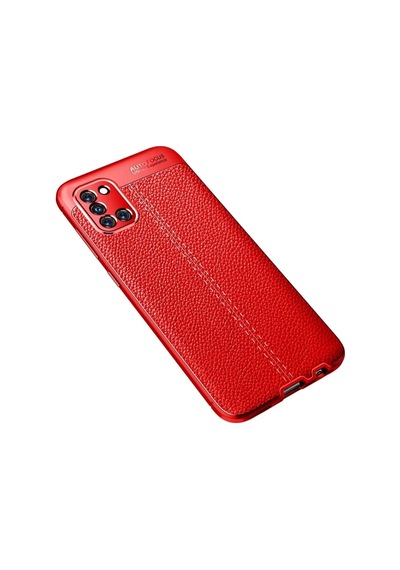 Newface Samsung Galaxy A31 Kılıf Auto Focus Kapak - Kırmızı