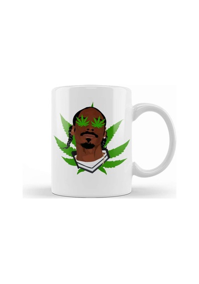 Snoop Marijuana Kupa Bardak Porselen Karışık