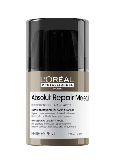 L'oréal Professionnel Paris Serie Expert Absolut Repair Molecular Tüm Yıpranmış Saçlar İçin Durulanmayan Maske 5