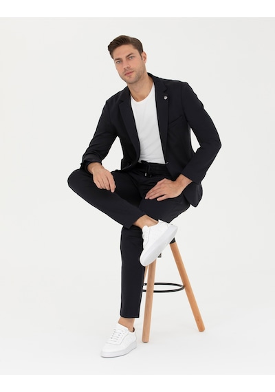 Pierre Cardin Erkek Lacivert Ekstra Slim Fit Blazer Ceket 50287472-vr033 Lacivert