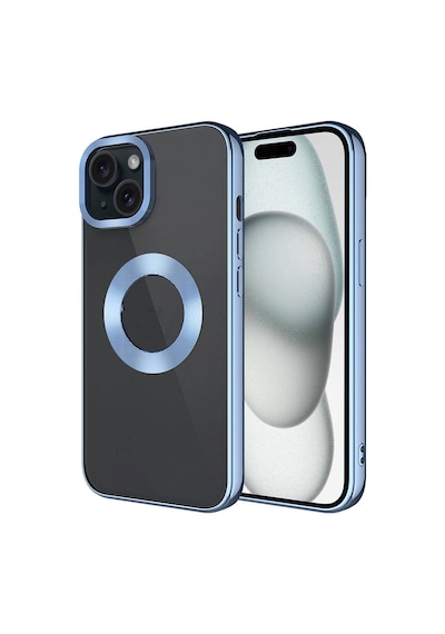 Apple iPhone Uyumlu 15 Kılıf Kamera Lens Korumalı Logo Gösteren İnce Hafif Pazarplus Titanyum