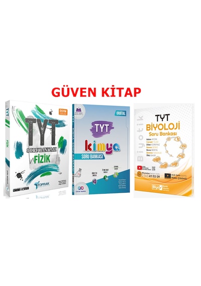 Toprak Fizik Orbital Kimya Biyotik Biyoloji Tyt Soru Bankası Seti